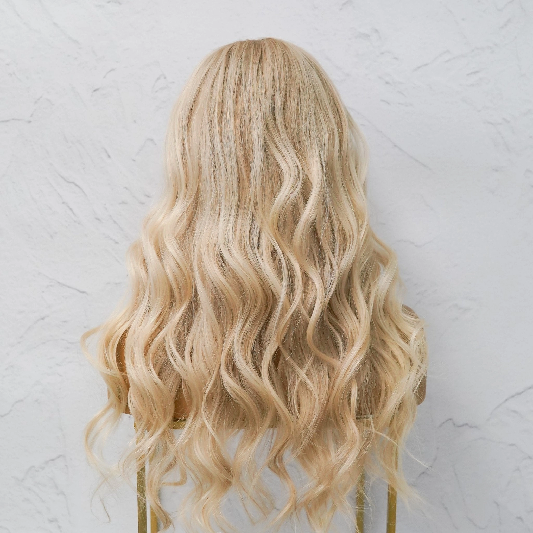 MIAMI Blonde Human Hair Lace Front Wig