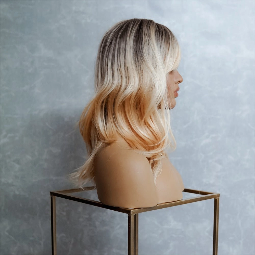 MIKA Blonde Ombre Fringe Wig