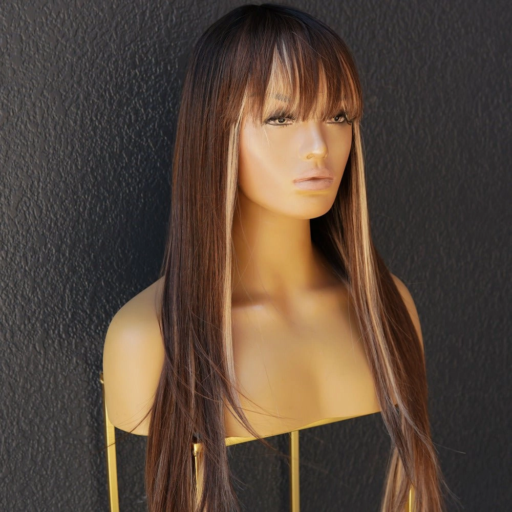 MONTANA MOCHA Fringe Wig
