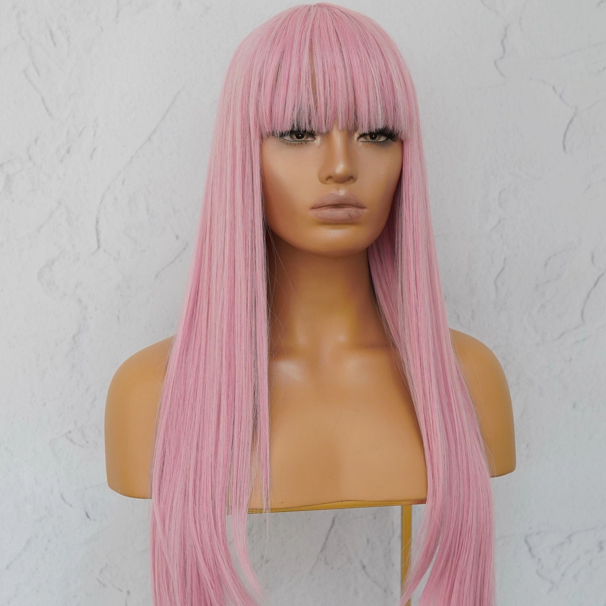 MONTANA Pink Fringe Wig