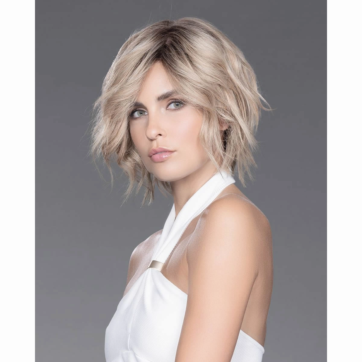Muse Deluxe Mono/Hand-Tied Ext Lace Front Human Hair Wig Ellen Wille Pure Power Collection