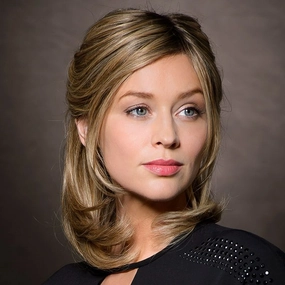 Musetta Large RH Human Hair Mono/Hand-Tied Lace Front Wig By Belle Madame