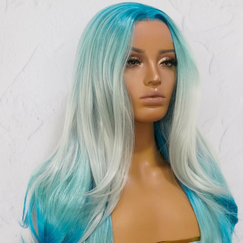 MYKONOS Ombre Blue Lace Front Wig