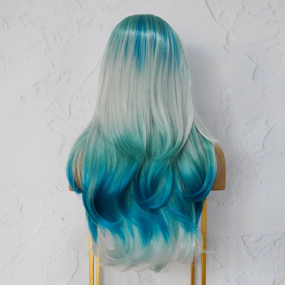 MYKONOS Ombre Blue Lace Front Wig