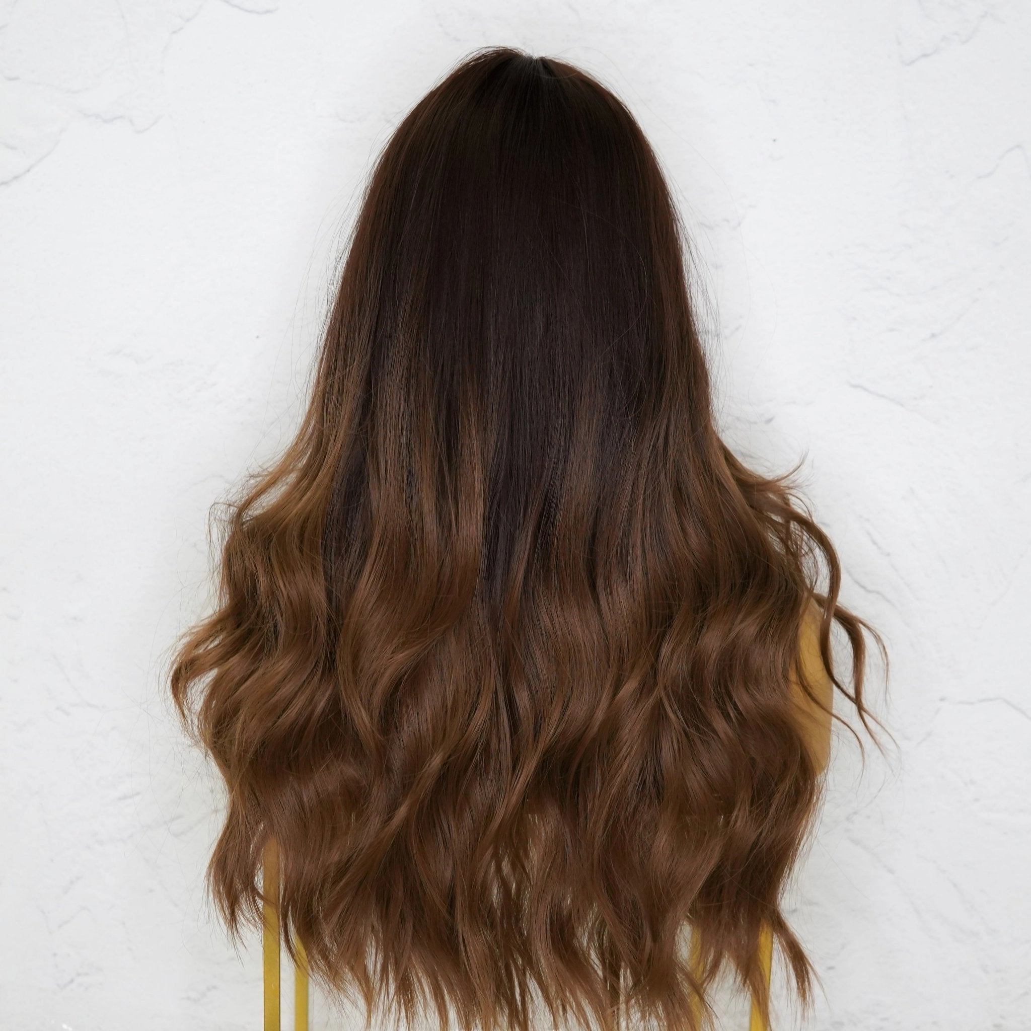 NADIA Dark Chocolate Ombre Lace Front Wig