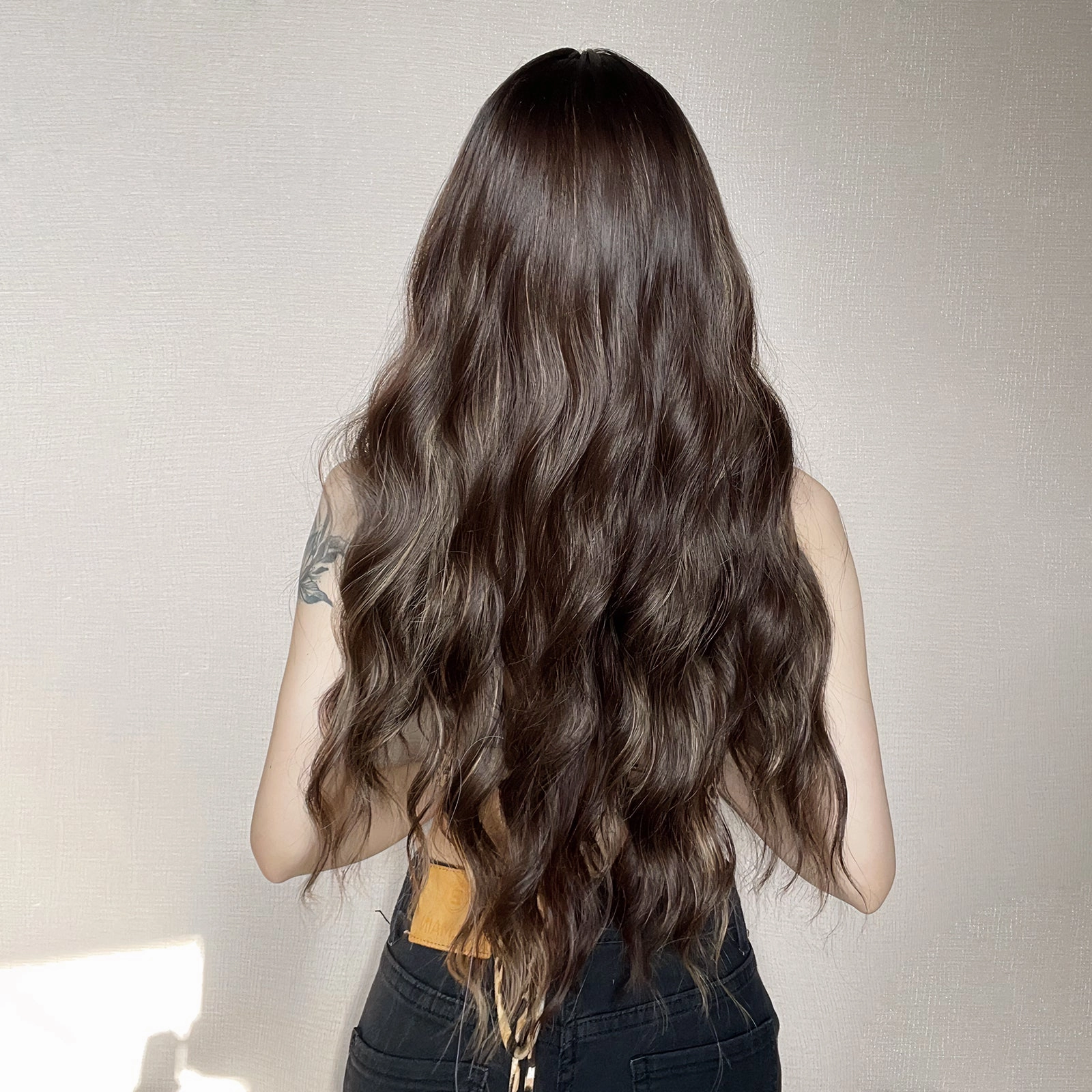 Natural Black Wavy Wig - MARKETPLACE