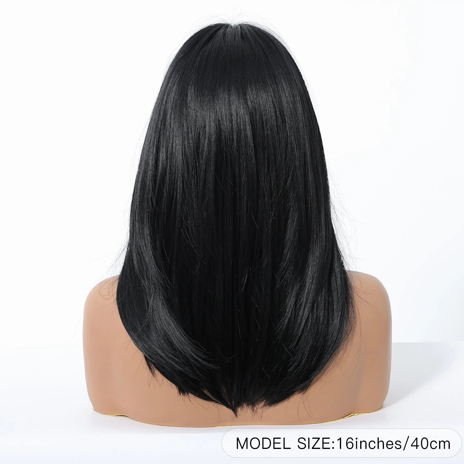 Natural Black Wig with Layers - MARKETPLACE