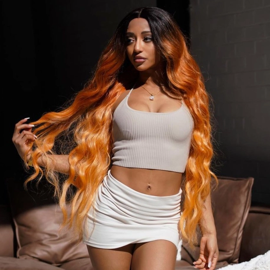 NERA Ombre Flame 30" Lace Front Wig