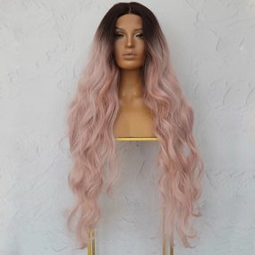 NERA Ombre Pink 30" Lace Front Wig