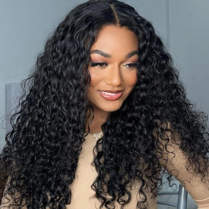 No Code 50% OFF Flash Sale: Glueless 6x4.5 Curly Pre Cut HD Transaparent Lace Human Hair Wigs-Only 2 Days