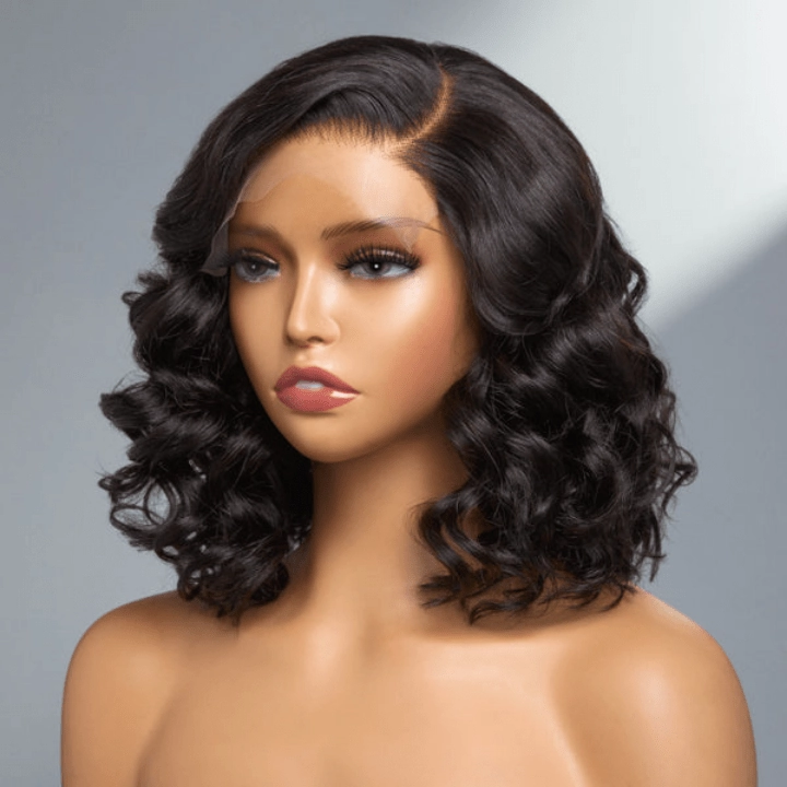 No Code 50% OFF Flash Sale: Glueless 6x4.5 Loose Wave Pre Cut HD Transaparent Lace Human Hair Wigs-Only 2 Days