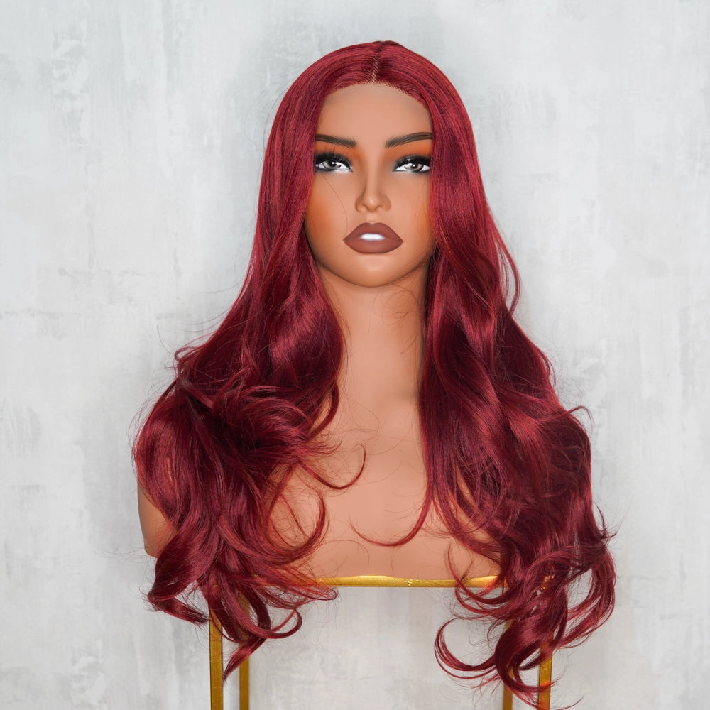 NOVA Red Burgunday 13x6 Lace Front Wig