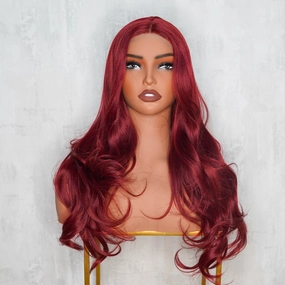 NOVA Red Burgunday 13x6 Lace Front Wig