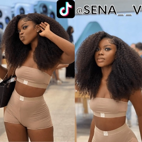 Over $101 Save $100: 13*4 HD Lace Kinky Curly Wig-Spring 2023 Flash Sale
