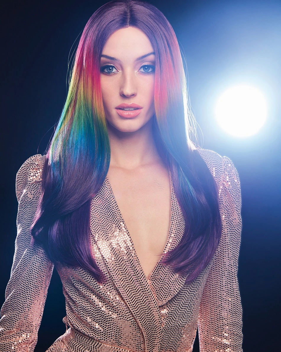 Party all Night Wig by Hairdo | Heat Friendly Synthetic Hair | Average Cap