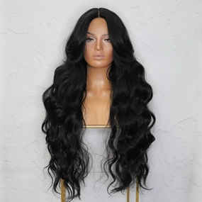 PIPER Black Lace Front Wig