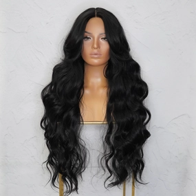 PIPER Black Lace Front Wig