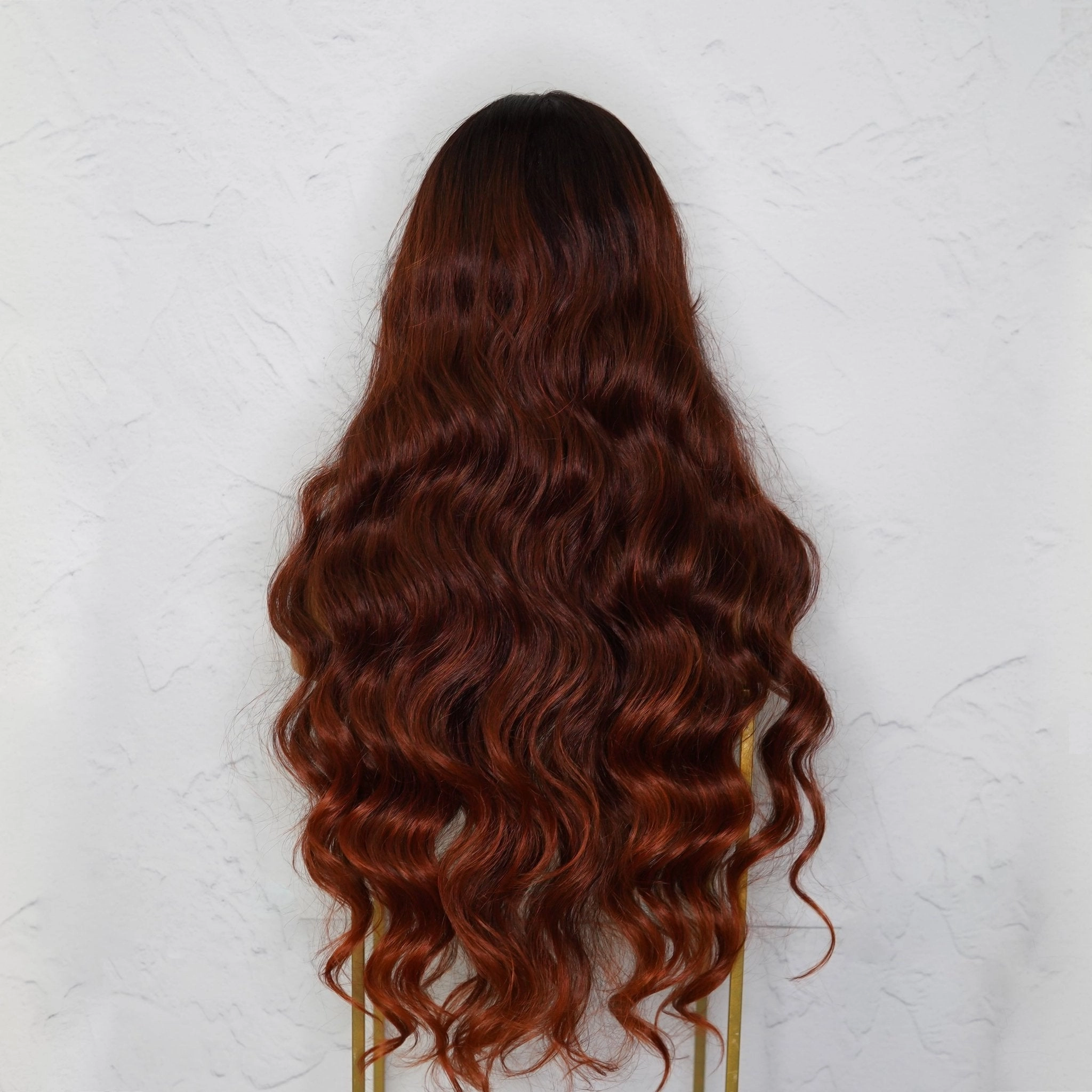 PIPER Burgundy Lace Front Wig