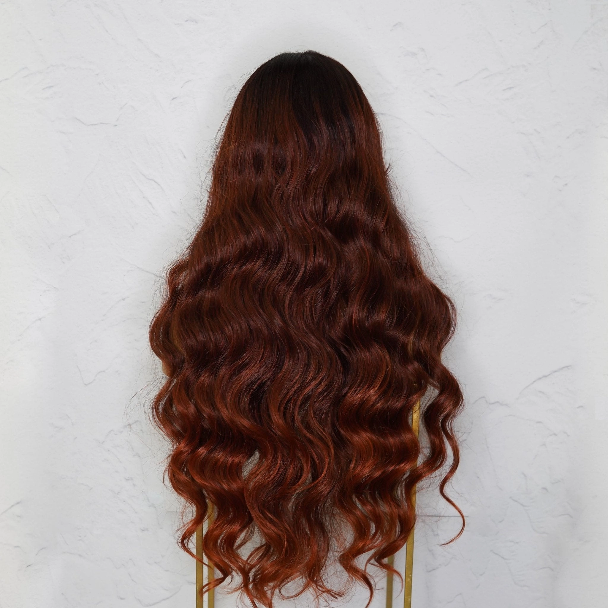 PIPER Burgundy Lace Front Wig