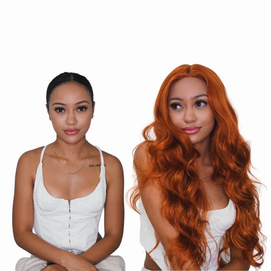 POLLY Ginger 30" Lace Front Wig