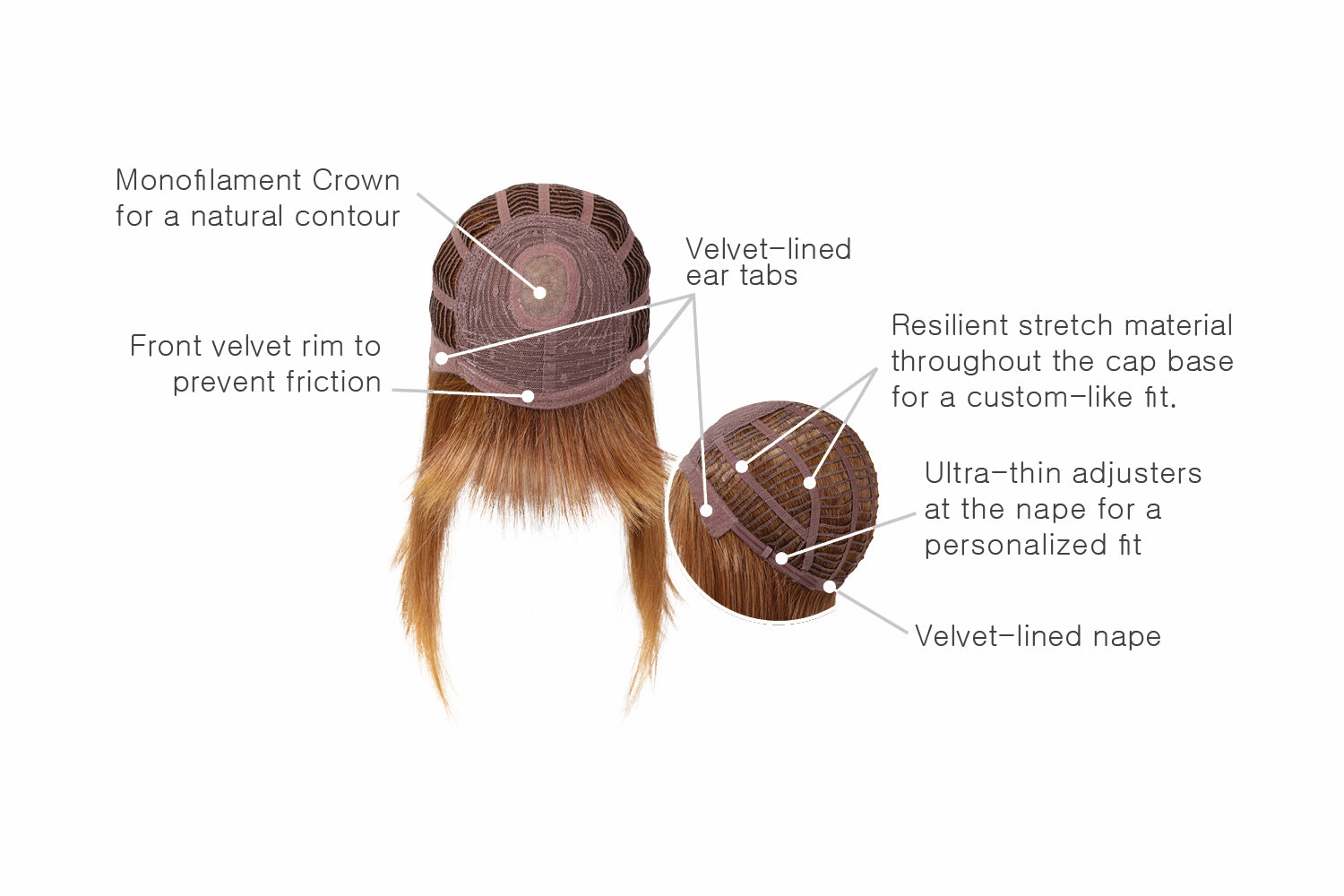 Pretty in Fabulous Wig by Hairdo | Heat Friendly Synthetic Hair | Ultra Petite Cap