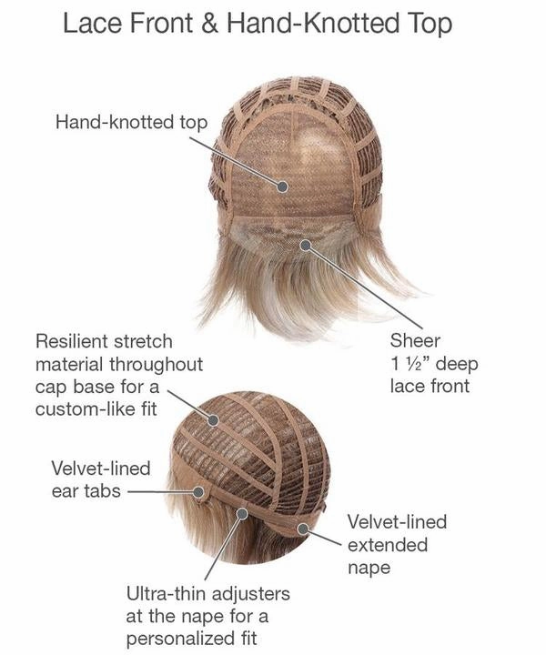Prodigy Wig by Gabor | Lace Front | Mono Top | Synthetic Fiber