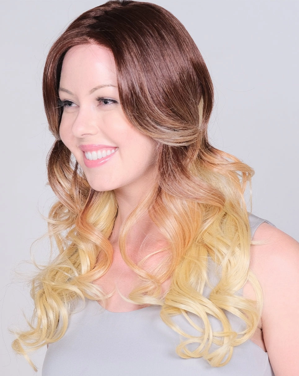 Pure Honey Wig by Belle Tress | Heat Friendly Synthetic Hair | Average Cap