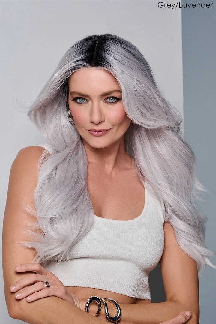 Queue The Hue Wig by Raquel Welch | Heat Friendly Synthetic Hair | Average Cap