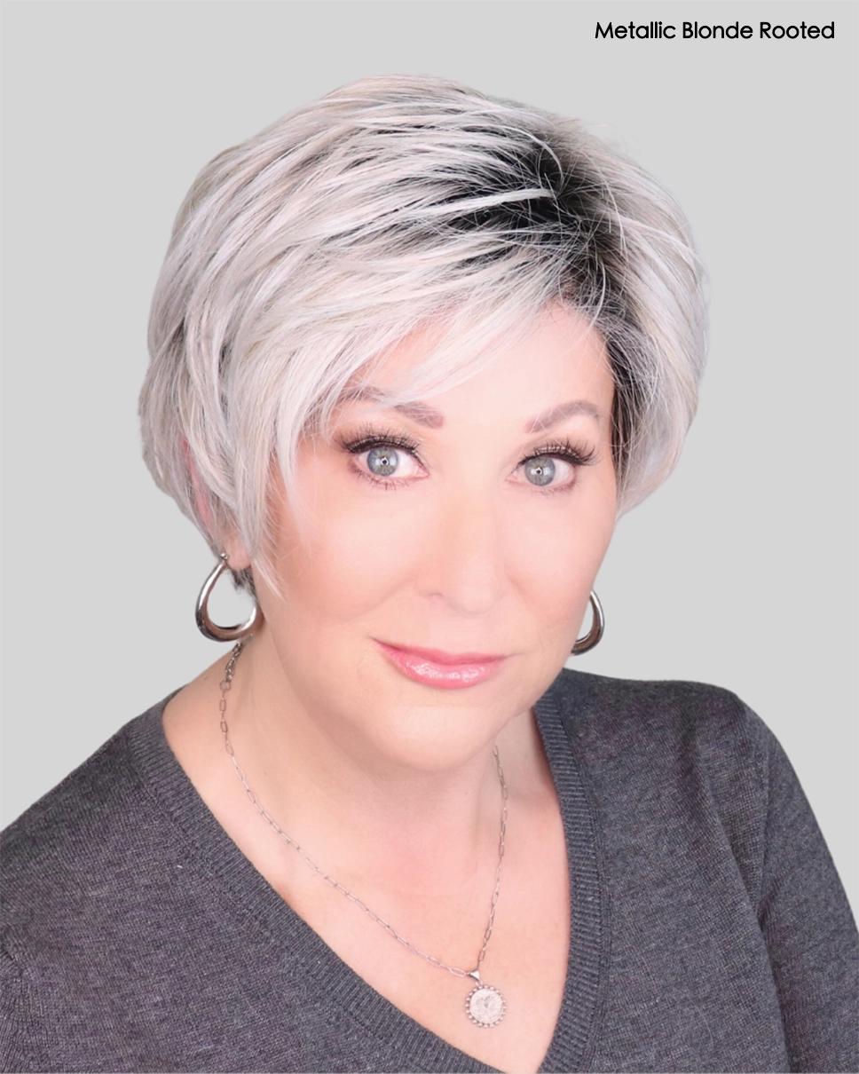 Relax Wig by Ellen Wille | Heat Friendly Synthetic Hair | Petite/Average Cap