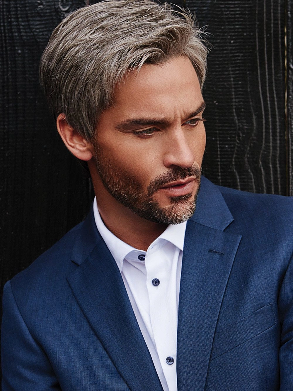Reserved Men's Wig by HIM | Heat Friendly Synthetic Hair | Average/Large Cap