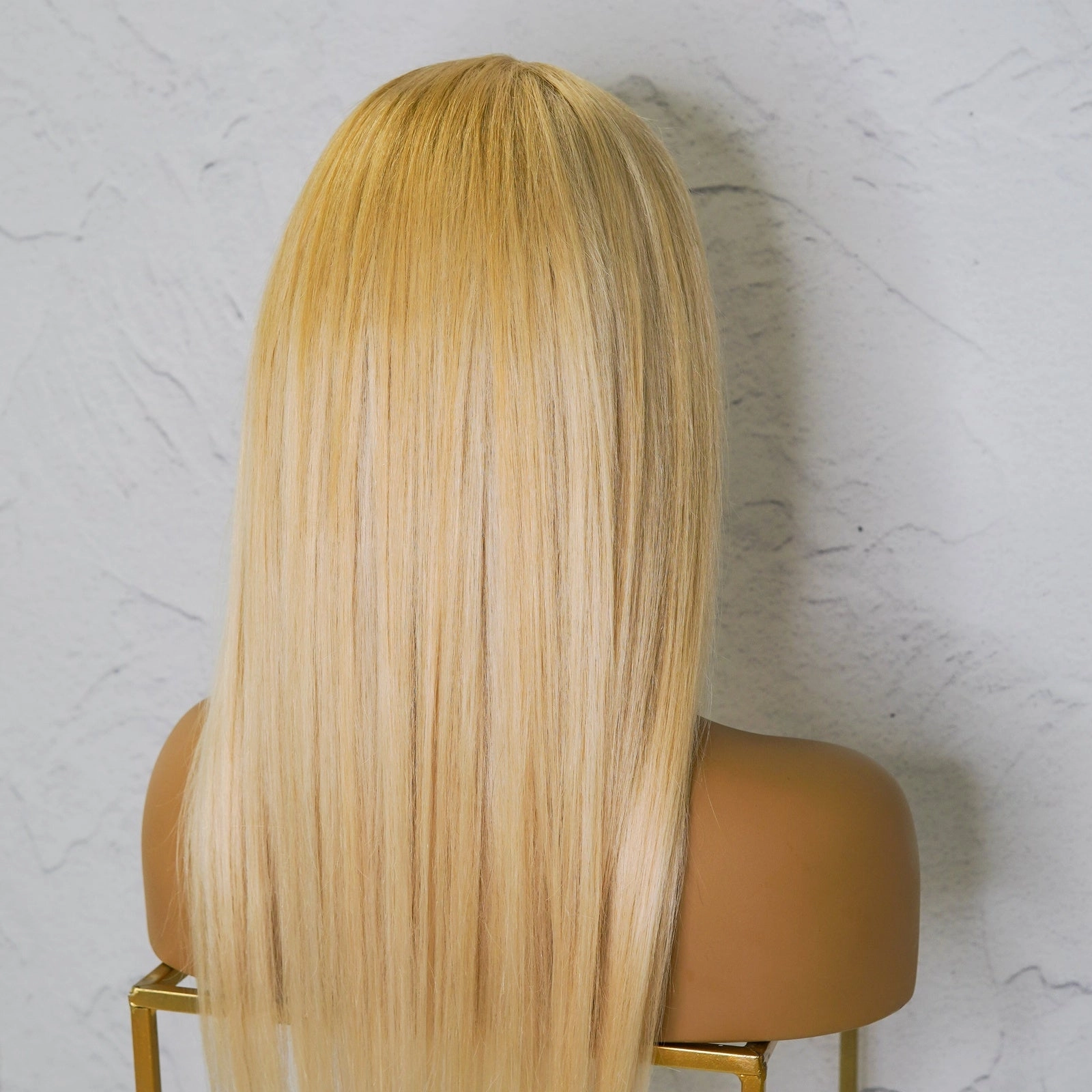 RILEY Honey Human Hair Lace Front Wig
