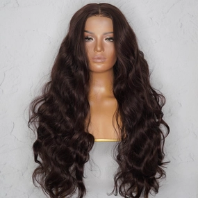 RIMA Dark Brown Lace Front Wig