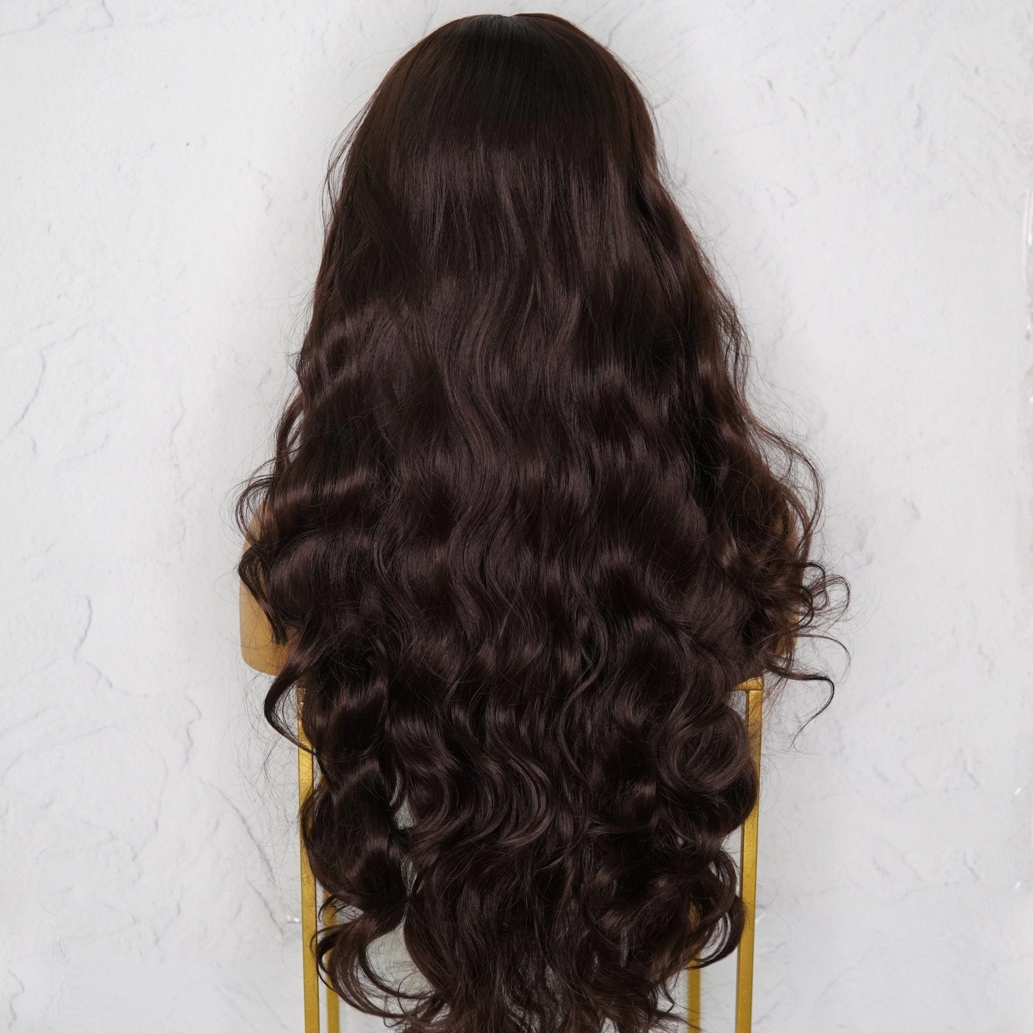 RIMA Dark Brown Lace Front Wig