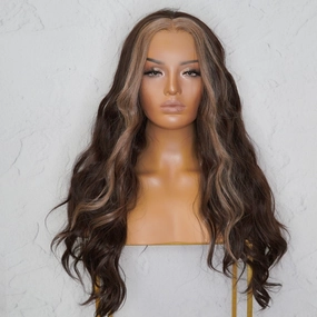 RINATA Ombre Brown Lace Front Wig
