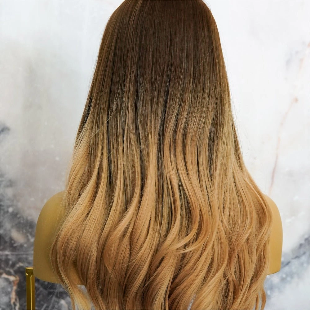 ROSA Brown Ombre Fringe Wig
