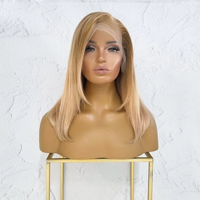 RYDER Honey Human Hair Lace Front Wig