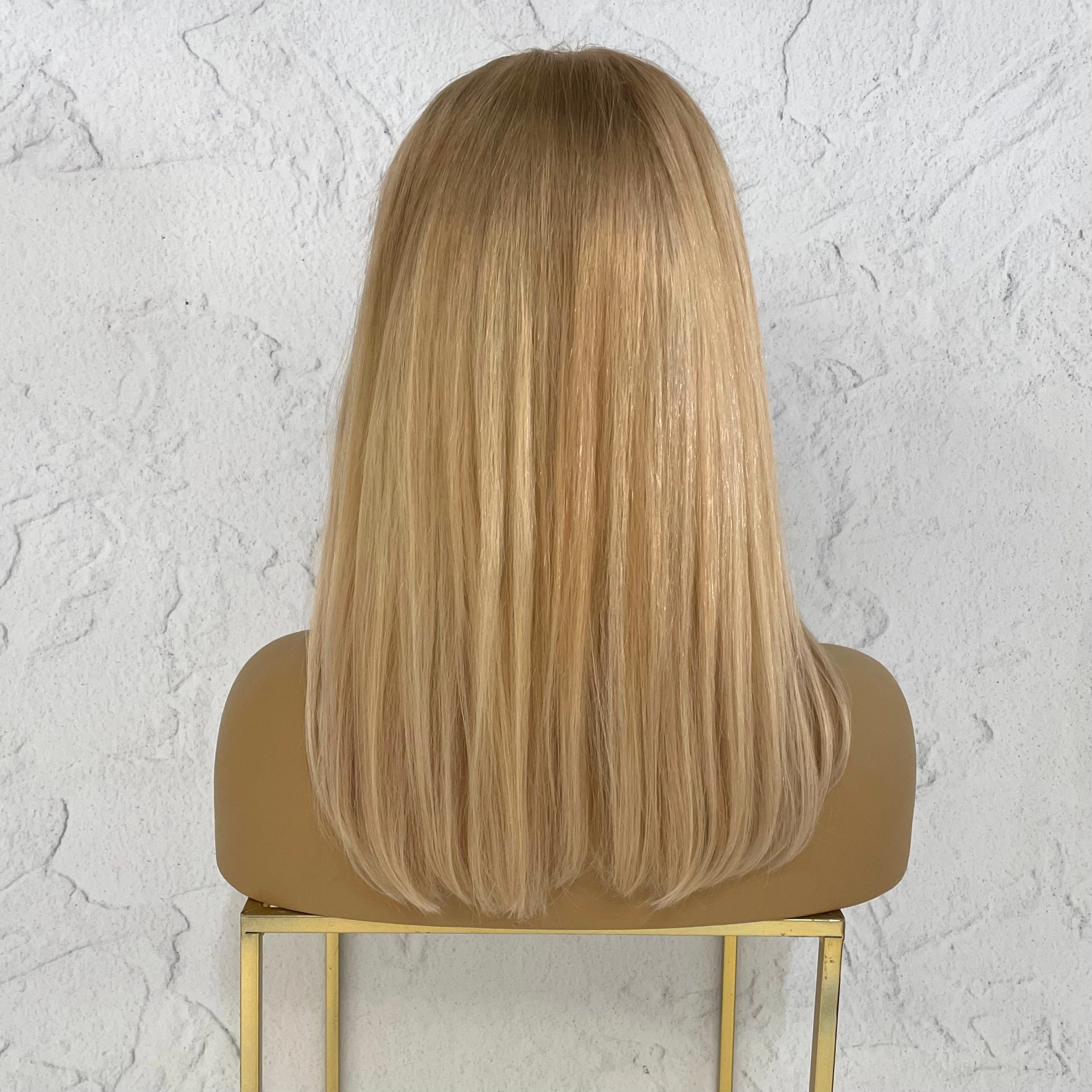 RYDER Honey Human Hair Lace Front Wig **READY TO SHIP**