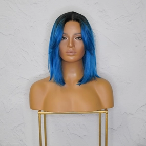 SABRINA Blue Lace Front Wig