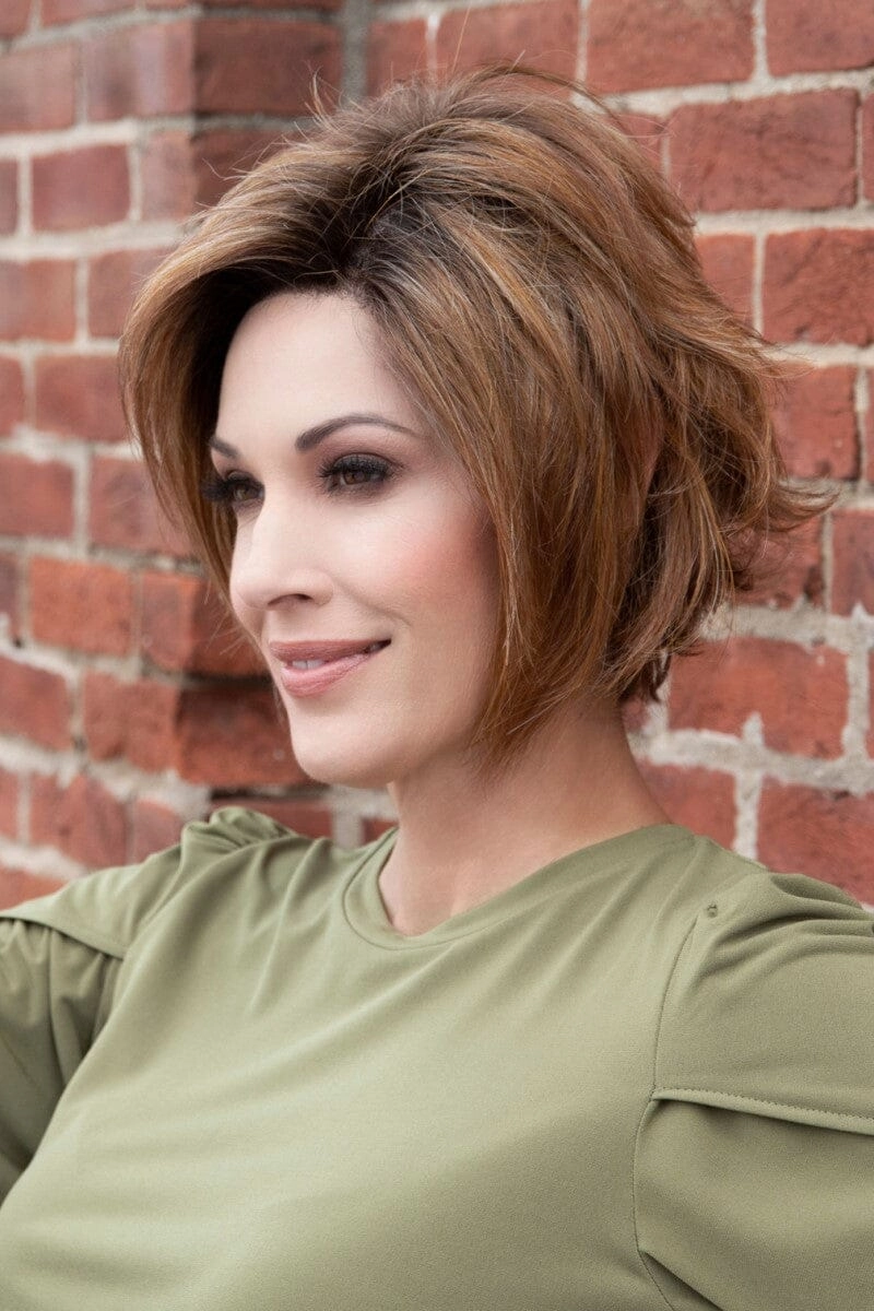 Sale - Envy Wigs - Angie - Color: Medium Grey