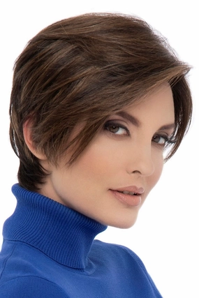 Sale - Envy Wigs - Billie - Human Hair Blend - Color: Cinnamon Raisin