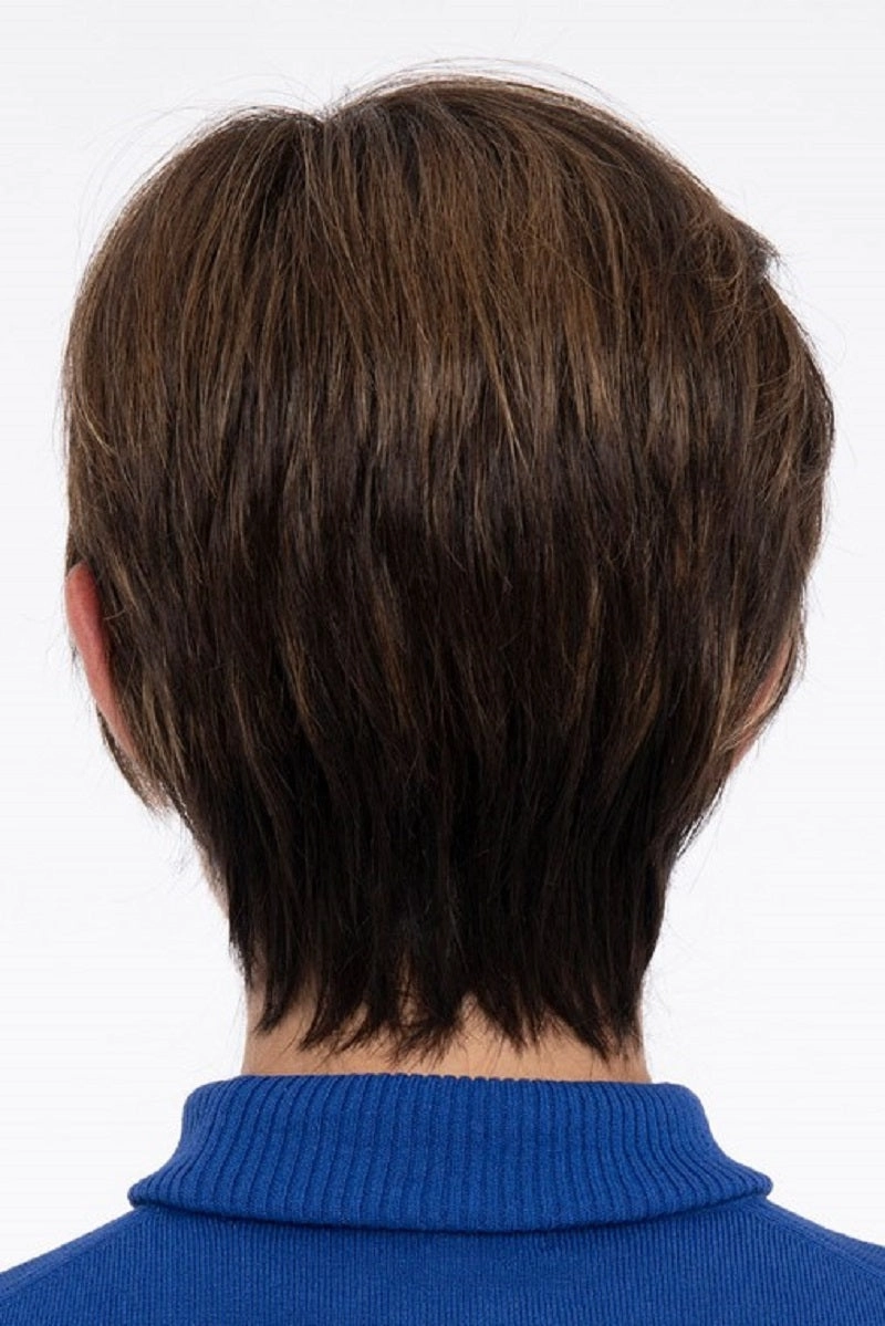 Sale - Envy Wigs - Billie - Human Hair Blend - Color: Cinnamon Raisin