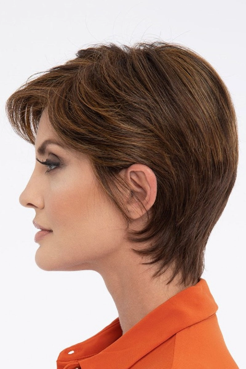 Sale - Envy Wigs - Paula - Human Hair Blend - Color: Almond Breeze
