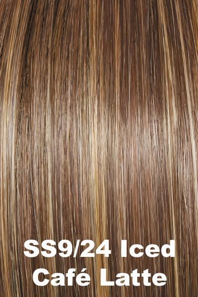Sale - Raquel Welch Wigs - Muse - Color: Shaded Iced Cafe Latte (SS9/24)