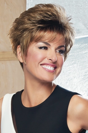 Sale - Raquel Welch Wigs - Sparkle - Petite - Color: Shaded Iced Cappuccino (SS10/22)