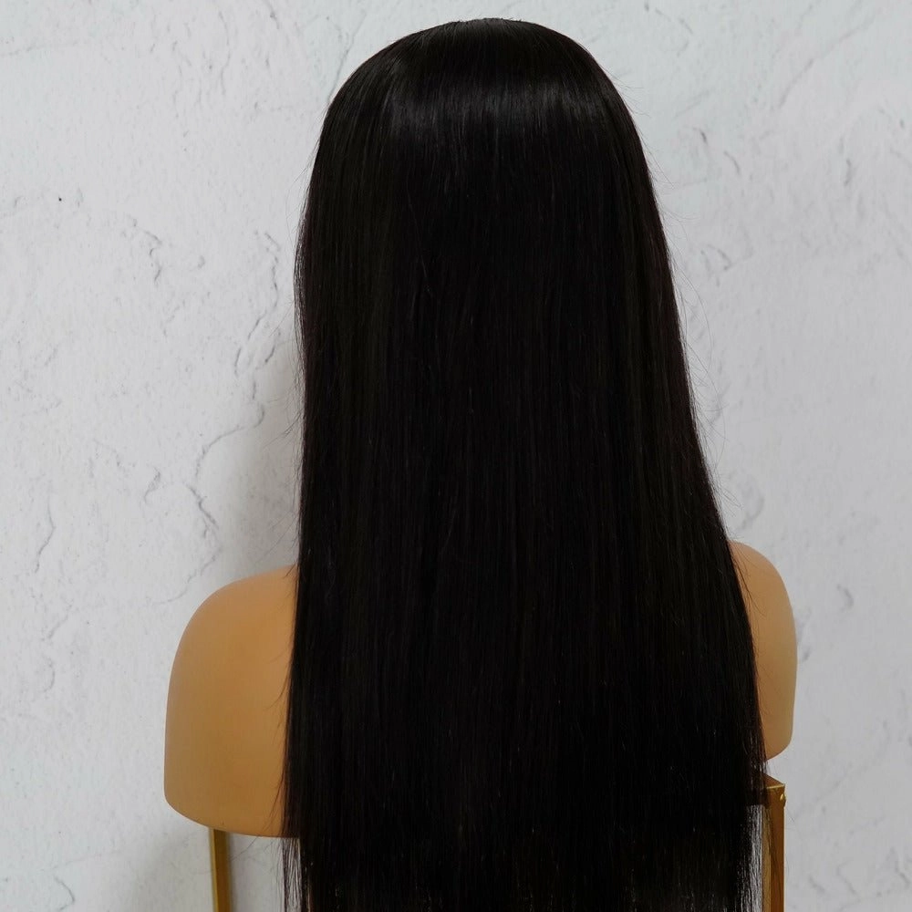 SARAH Black Human Hair U Part Wig