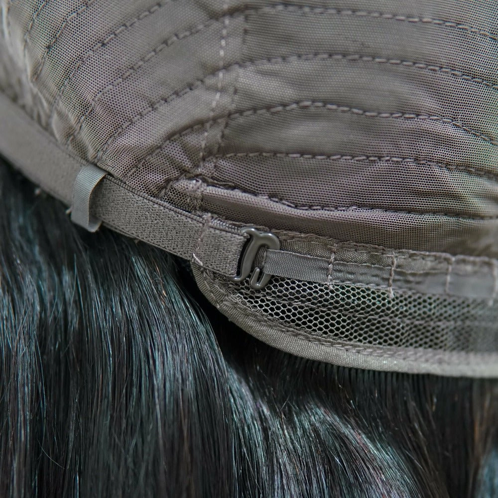SARAH Black Human Hair U Part Wig