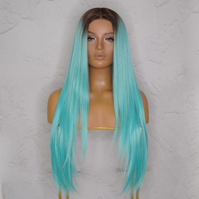 SCARLETT Ombre Mint Lace Front Wig