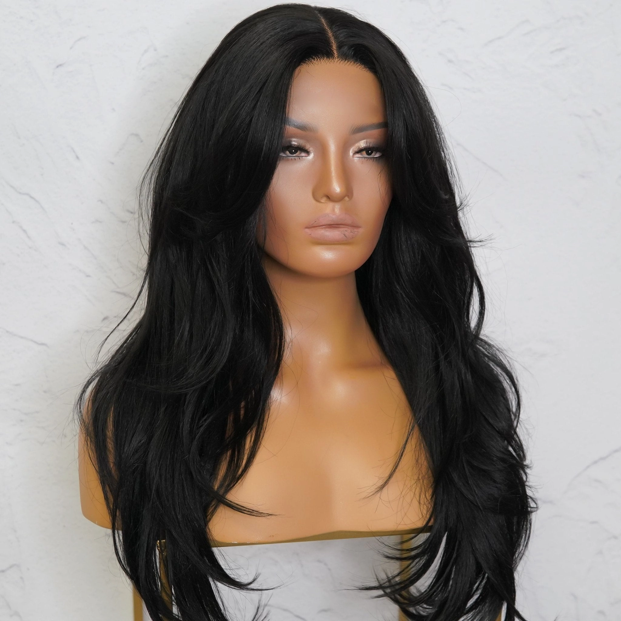 SELENE Black Lace Front Wig