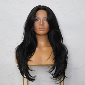 SELENE Black Lace Front Wig