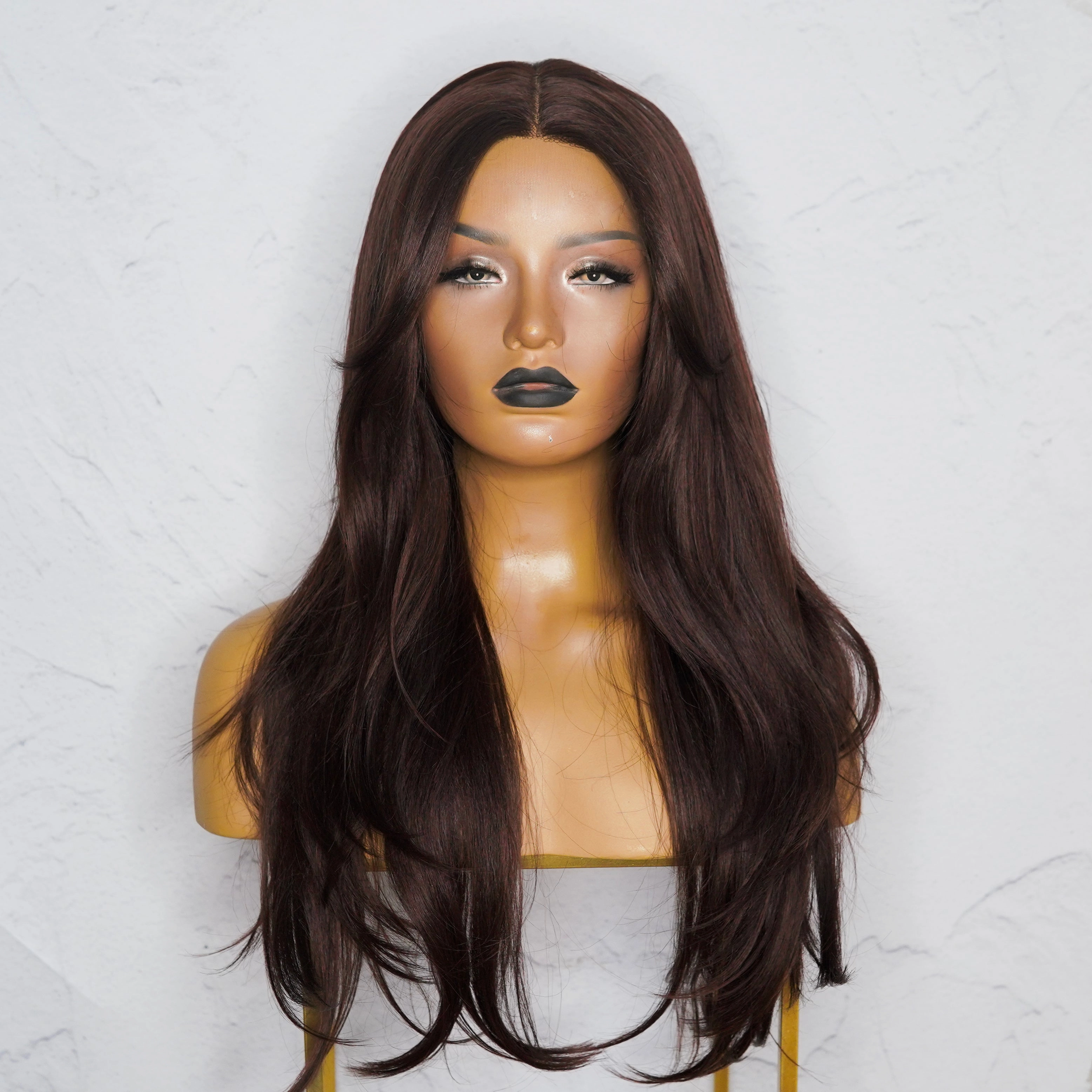 SELENE Dark Brown Lace Front Wig